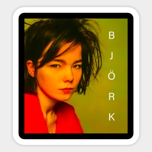 Bjork Kaleidoscopic Kismet Sticker